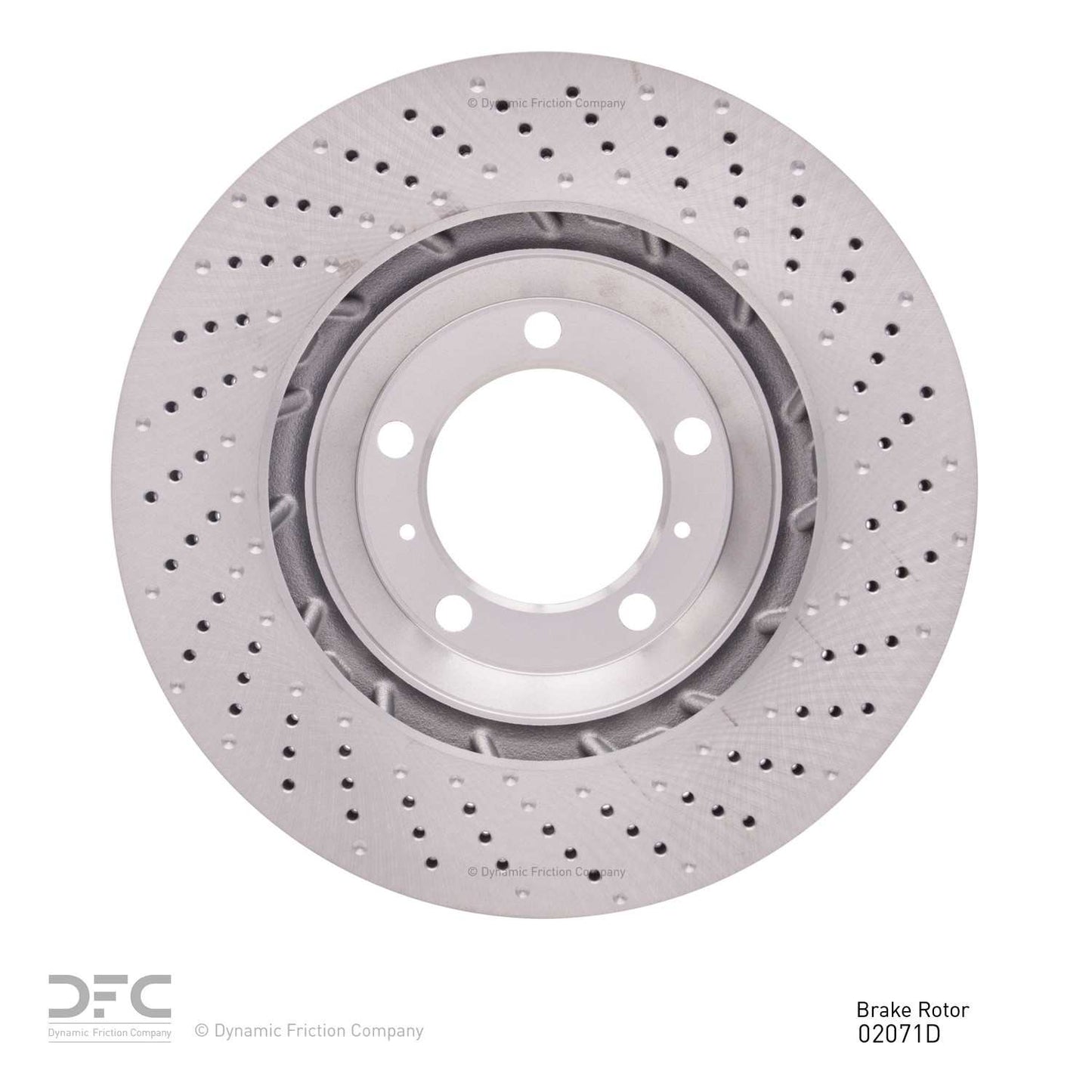 Dynamic Friction Company Disc Brake Rotor 920-02071D