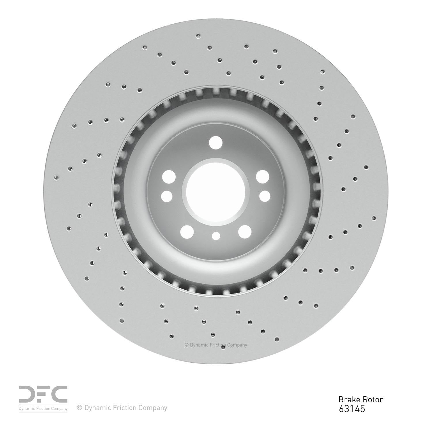 Dynamic Friction Company Disc Brake Rotor 920-63145