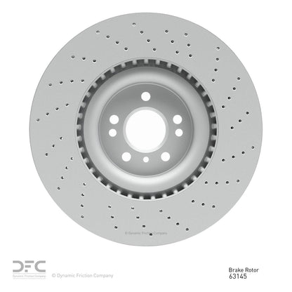 Dynamic Friction Company Disc Brake Rotor 920-63145