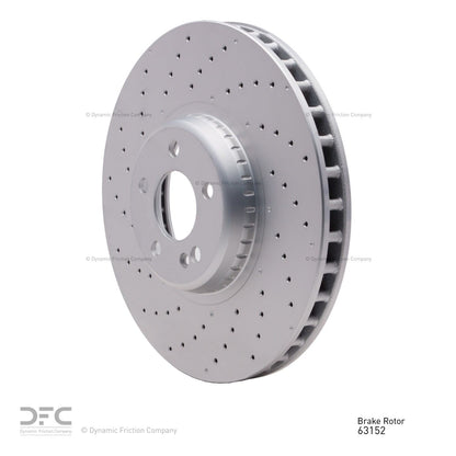 Dynamic Friction Company Disc Brake Rotor 920-63152
