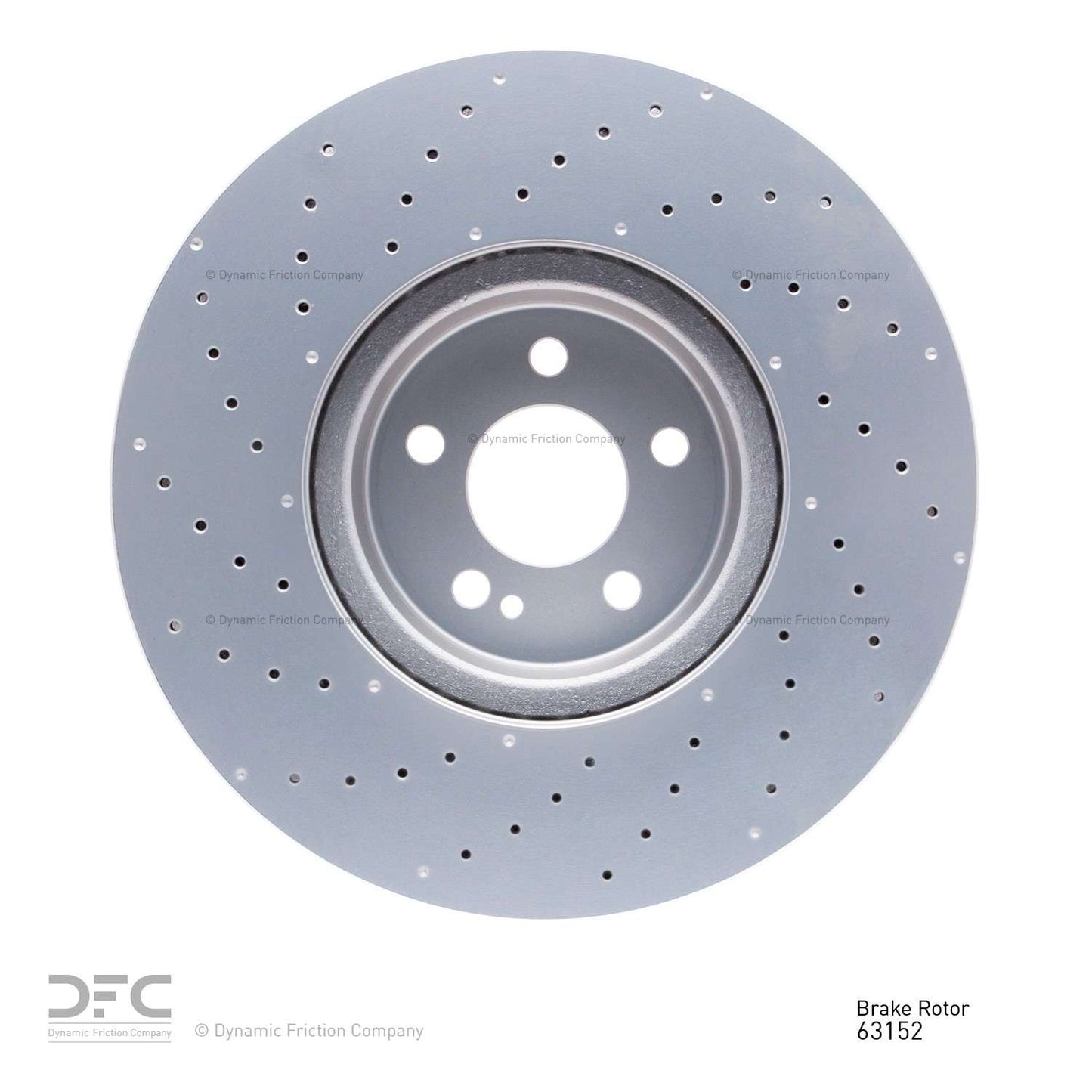 Dynamic Friction Company Disc Brake Rotor 920-63152