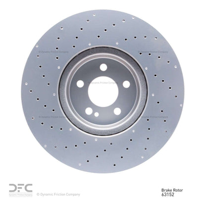 Dynamic Friction Company Disc Brake Rotor 920-63152