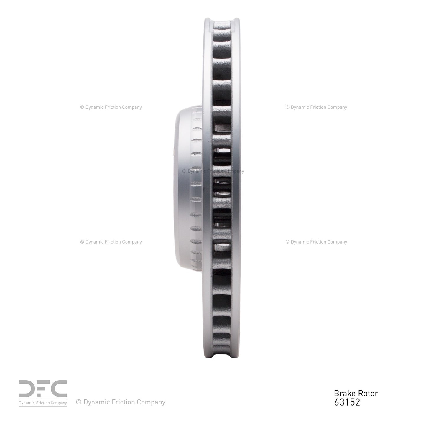 Dynamic Friction Company Disc Brake Rotor 920-63152
