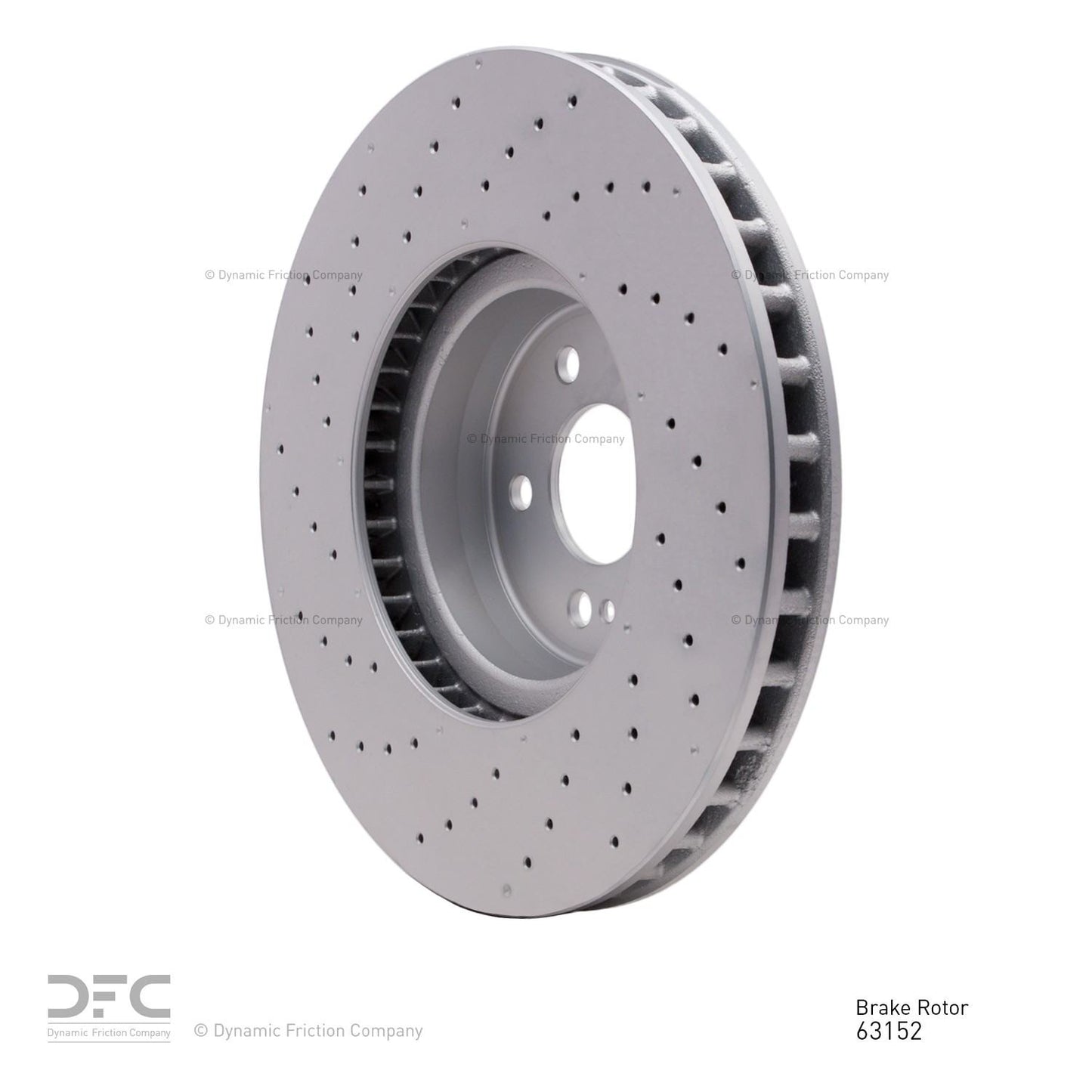 Dynamic Friction Company Disc Brake Rotor 920-63152