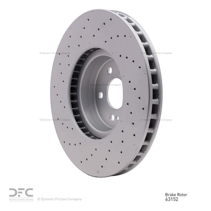 Dynamic Friction Company Disc Brake Rotor 920-63152
