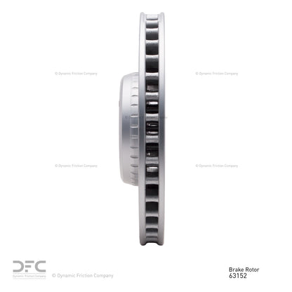 Dynamic Friction Company Disc Brake Rotor 920-63152