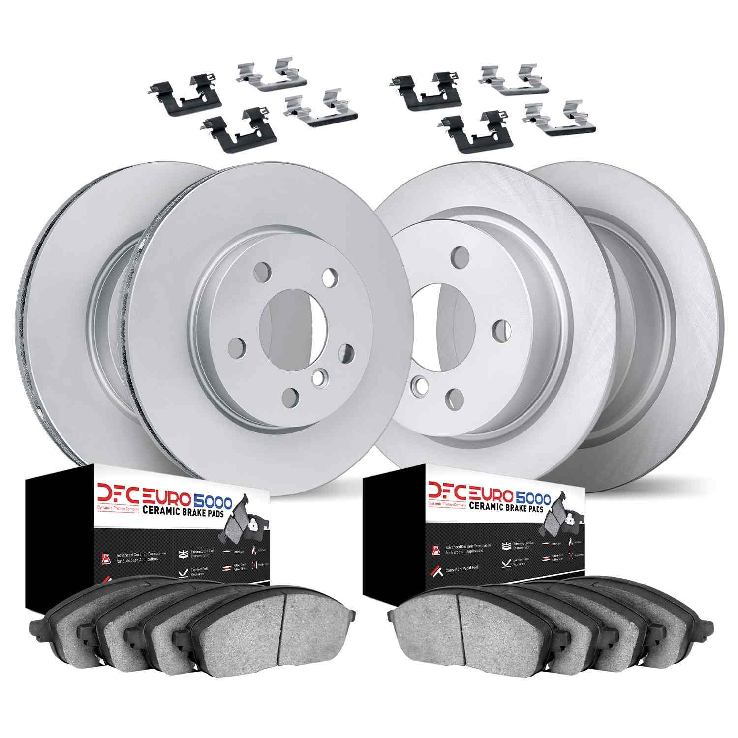 Dynamic Friction Company Disc Brake Kit 9614-11162