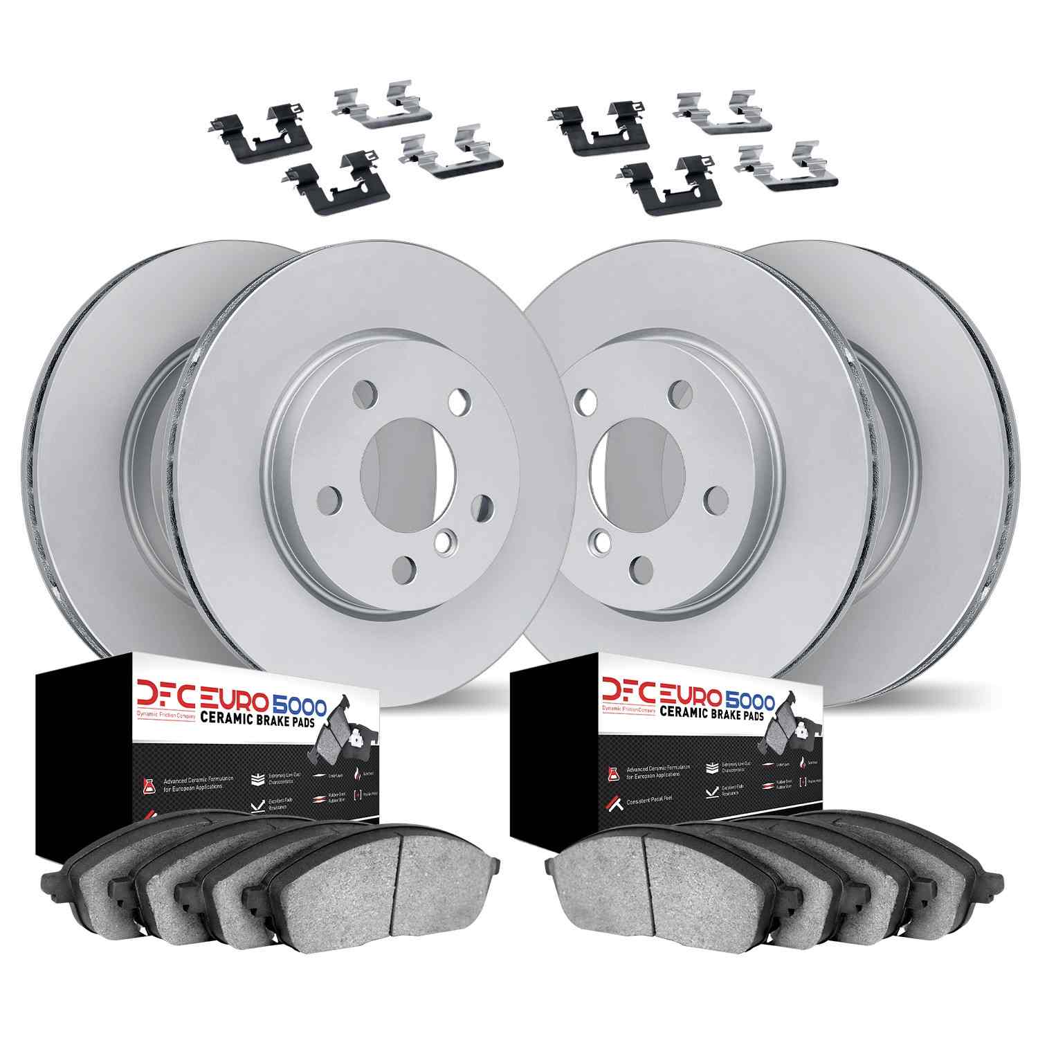 Dynamic Friction Company Disc Brake Kit 9614-63020