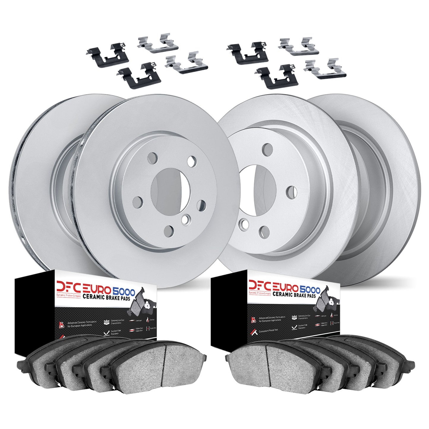 Dynamic Friction Company Disc Brake Kit 9614-63025
