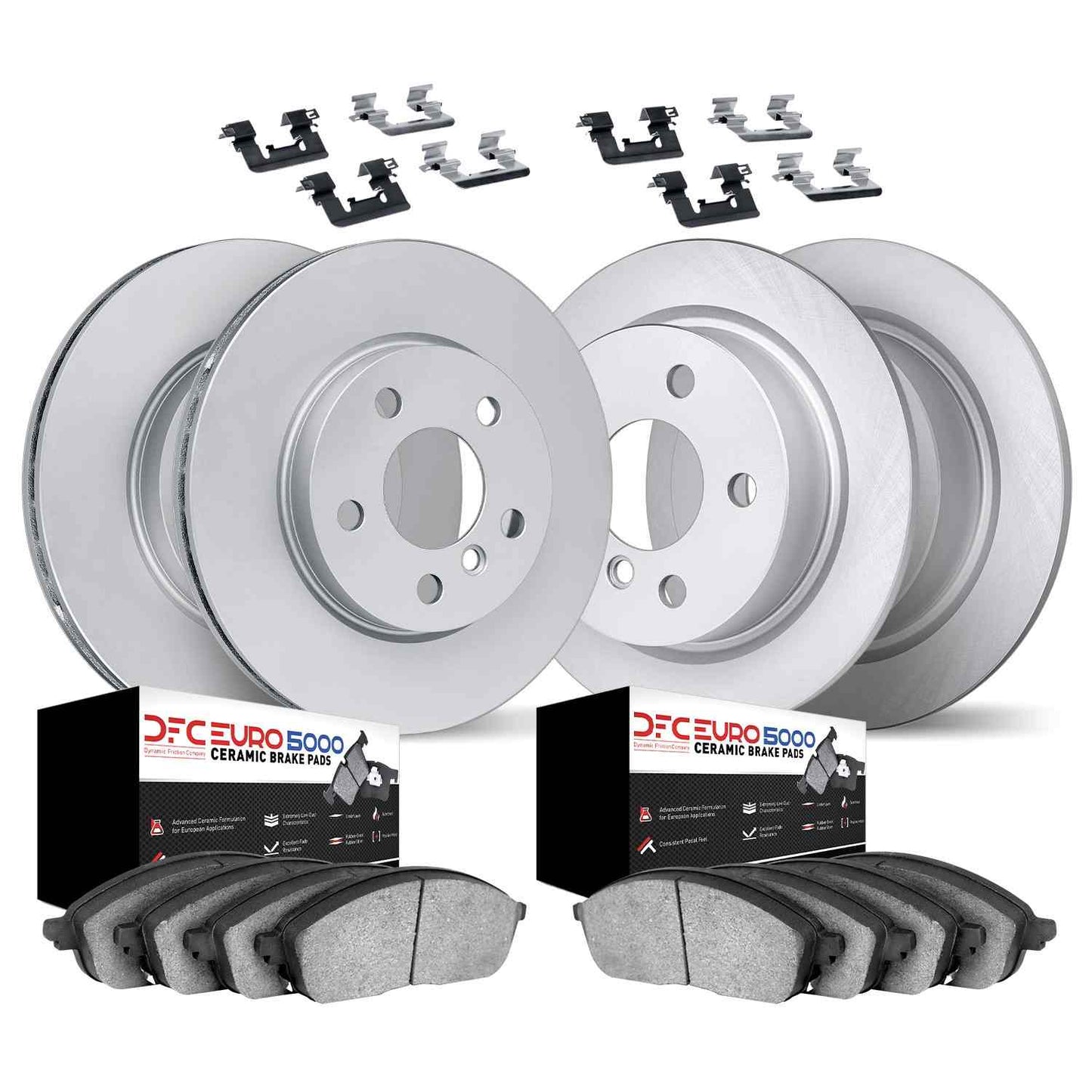 Dynamic Friction Company Disc Brake Kit 9614-73002