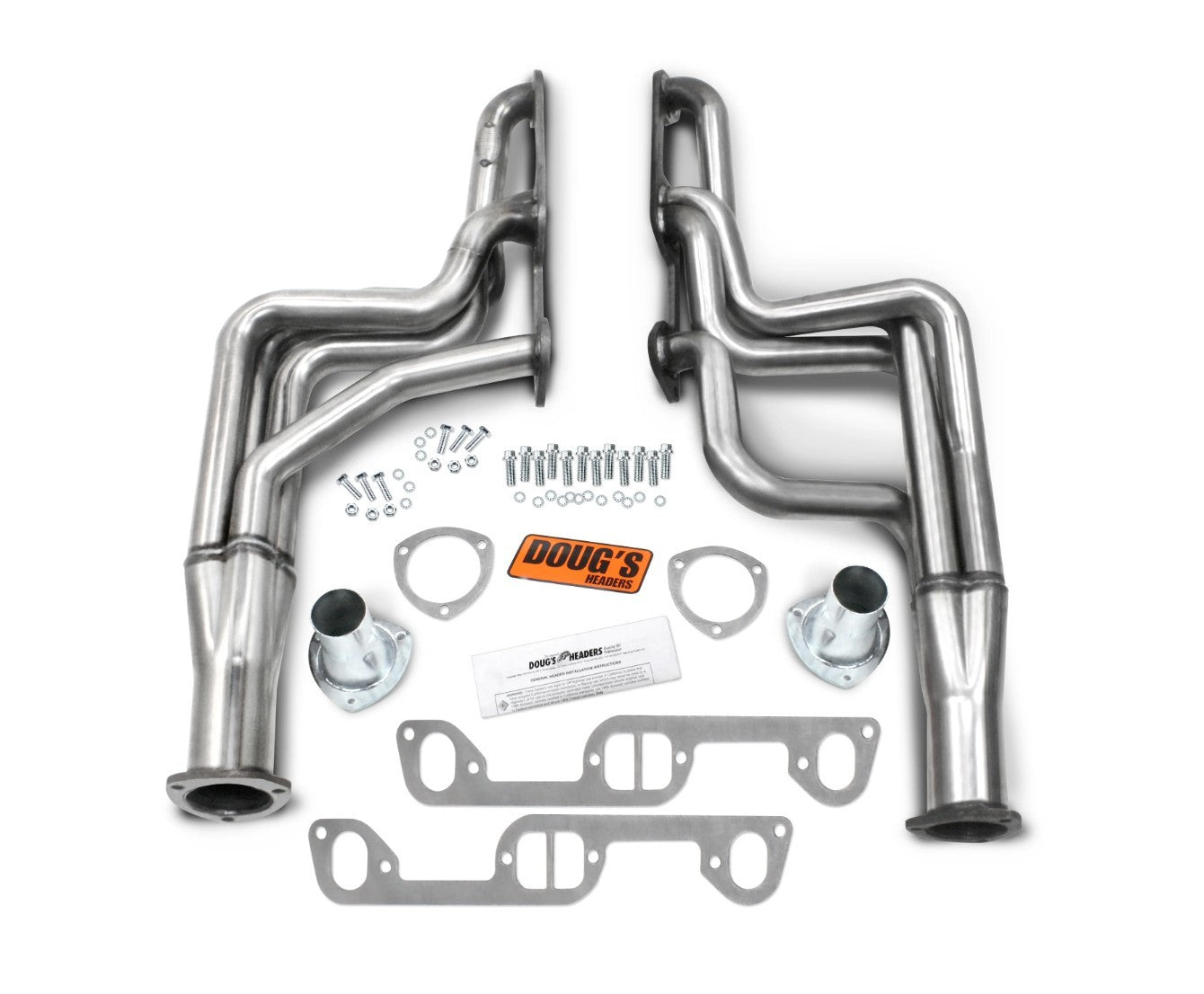 DOUGS HEADERS 68-72 Pontiac 350-455 Headers - Long Tube Exhaust Headers, Manifolds and Components main image
