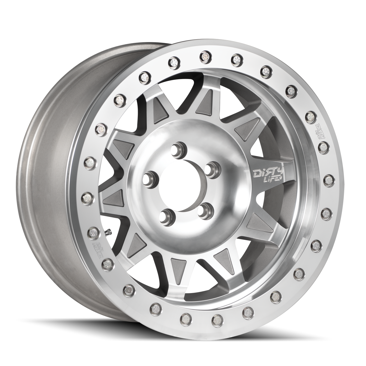 Dirty Life 9302 Roadkill 17x9 / BLANK BP / -38mm Offset / 71.5mm Hub Machined Wheel 9302-7999M38