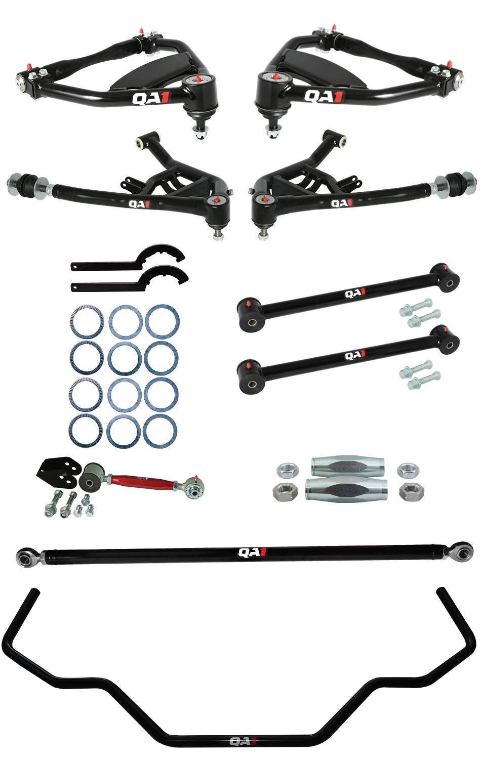 QA1 65-68 GM B-Body Level 3 Drag Kit 2.0 w/o Shocks DK13-GMB2