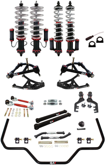 QA1 64-67 GM A-Body Level 3 Drag Kit 2.0 w/ Shocks DK23-GMA1