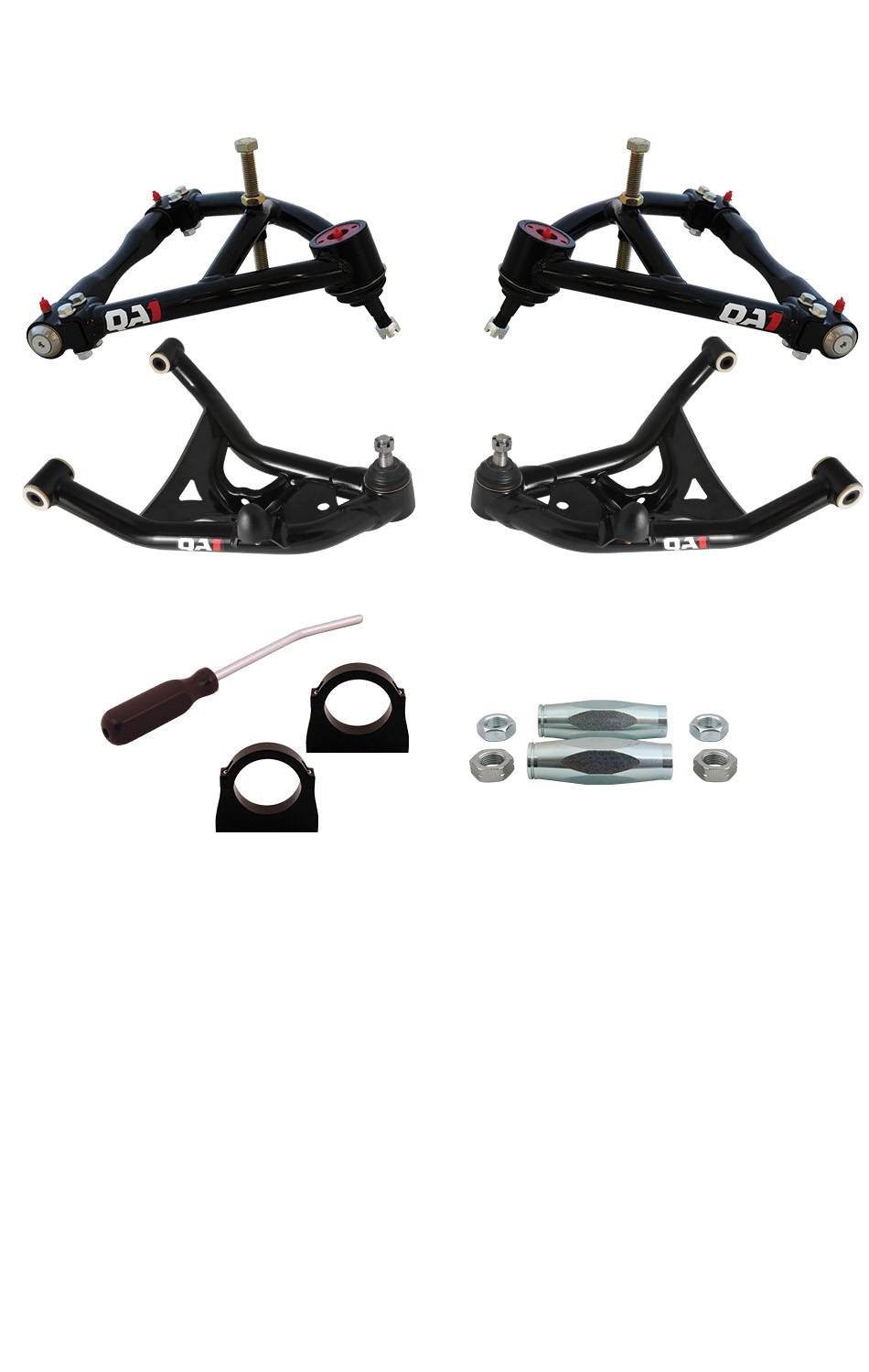QA1 75-79 GM X-Body Level 3 Drag Kit 2.0 w/o Shocks DK33-GMX3