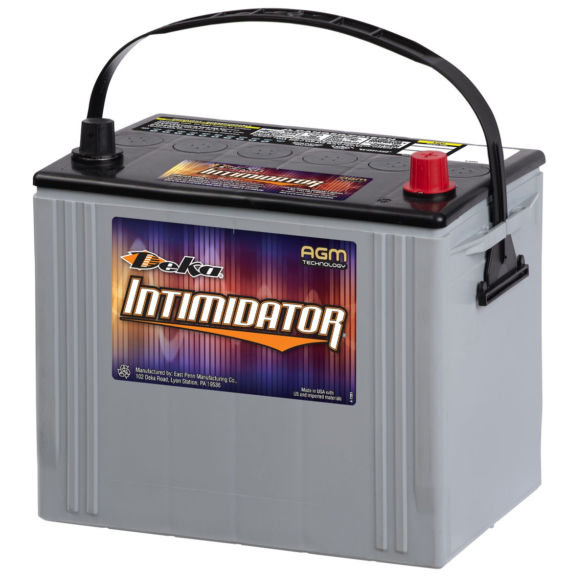Deka Marine Master Auto/LTV AGM Battery 9A24F