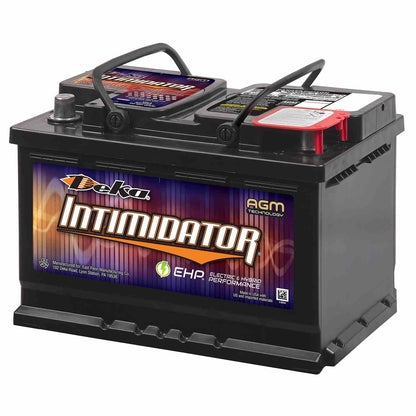 Deka Intimidator - AGM - Valve Regulated  top view frsport 9A48