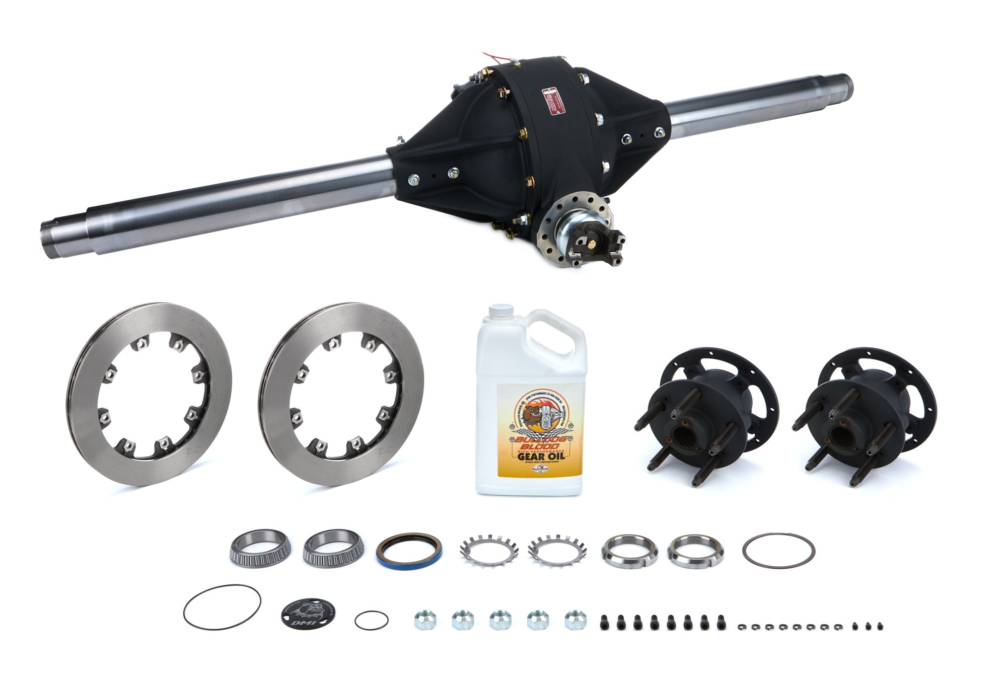 Diversified Machine 4.86 Mod Rear w/GN Tubes Billet Hubs & Rotors Quick Change Differentials and Components Complete Quick Change Rear-Ends main image