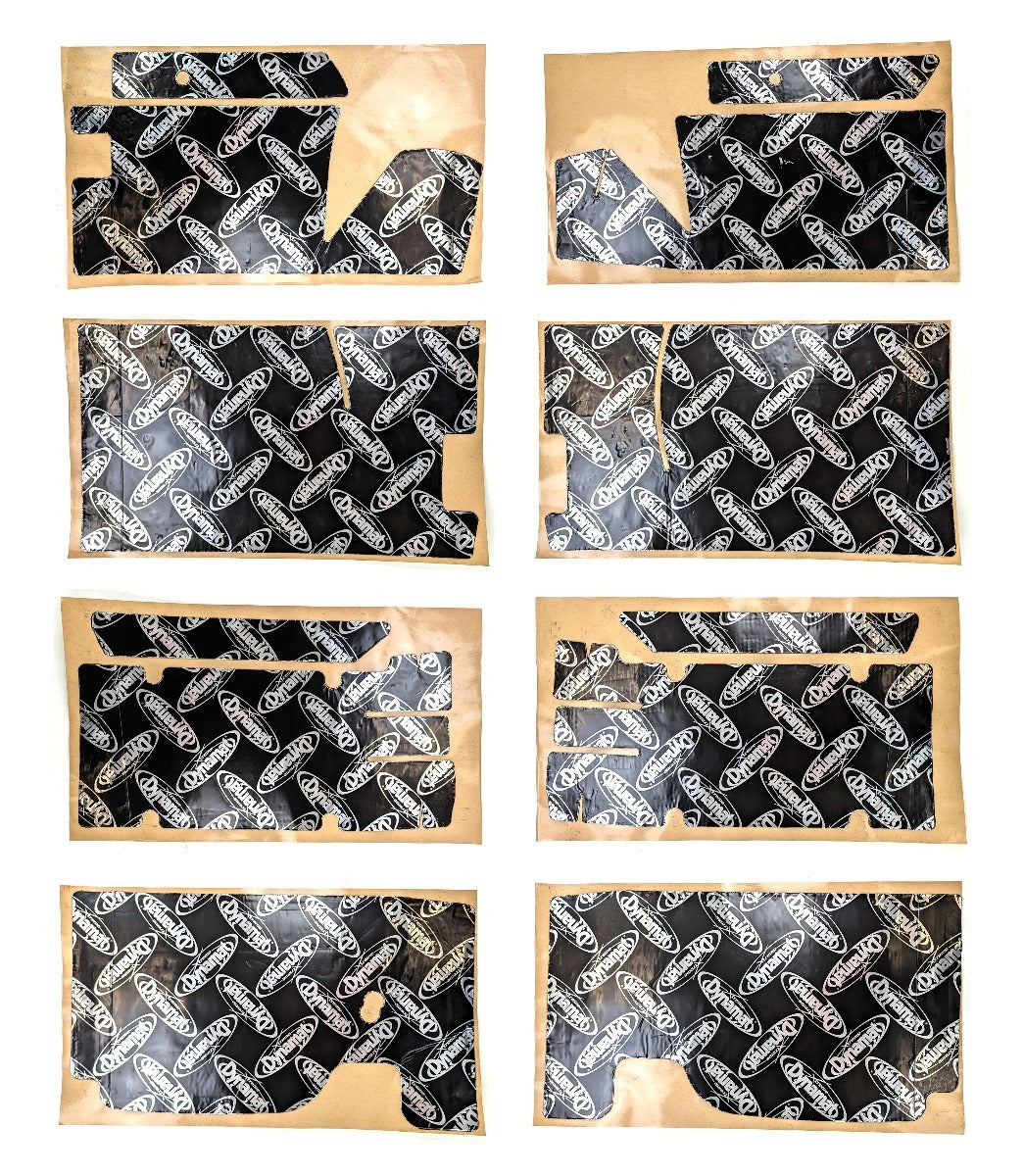 DYNAMAT 64-73 Mustang Floor Kit Custom Cut Interior and Accessories Sound Deadening Material main image