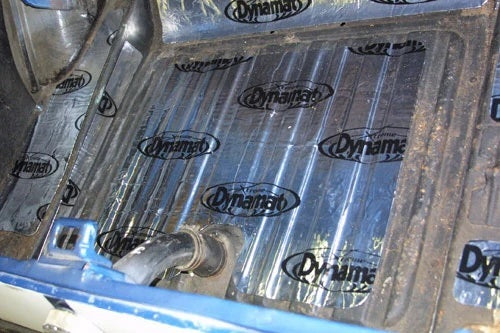 DYNAMAT 64-68 Mustang Trunk Kit Custom Cut Interior and Accessories Sound Deadening Material main image