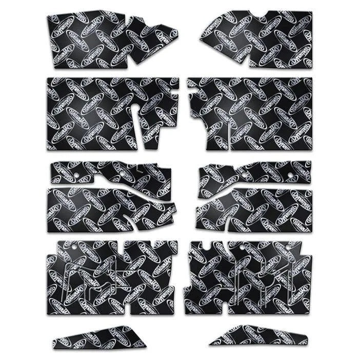 DYNAMAT 79-93 Mustang Floor Kit Custom Cut Interior and Accessories Sound Deadening Material main image