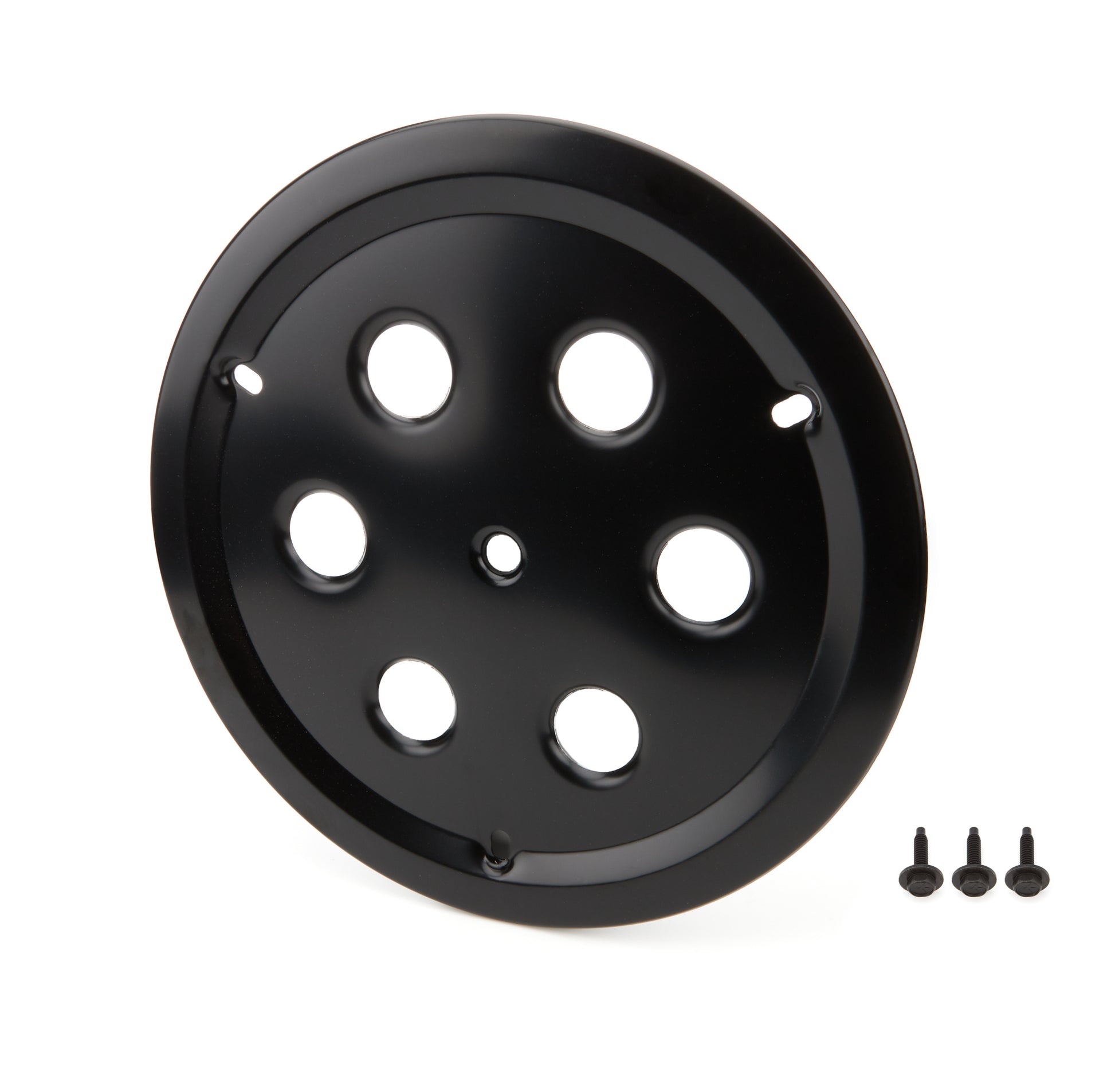 Dominator Racing Products Wheel Cover Hole Vent Alum Bolt 15in Black Tire and Wheel Accessories Wheel Mud Covers and Components main image
