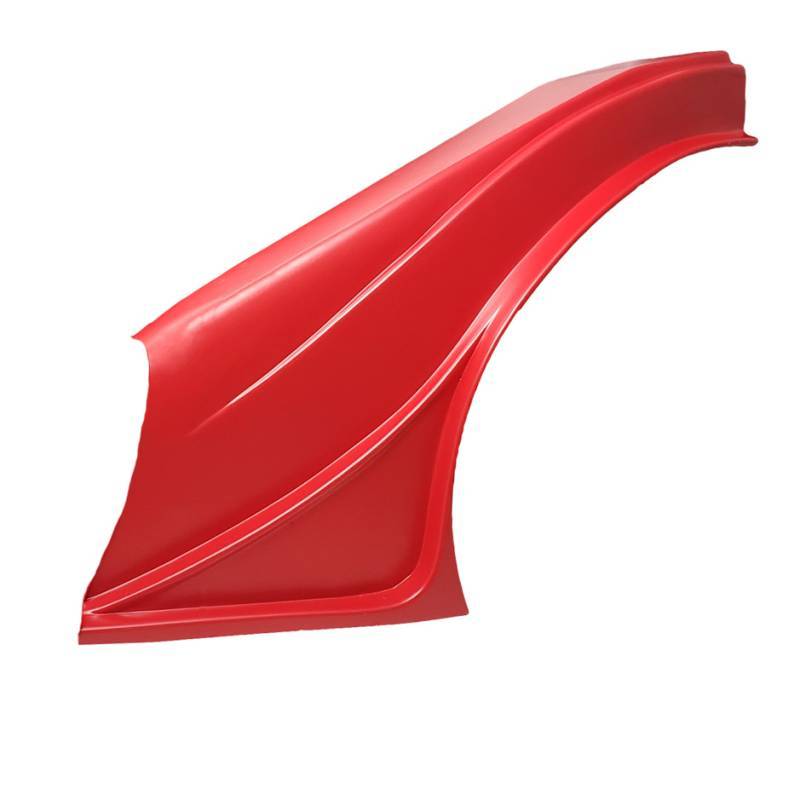 Dominator Racing Products Dominator Outlaw L/M Left Flare Red DOM2001F-RD