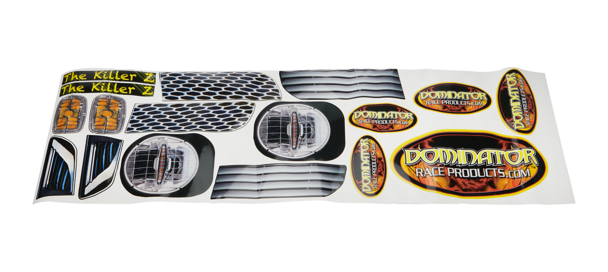 Dominator Racing Products Graphics Headlight 81 Z-28 Camaro Killer Z Decals and Moldings Nose/Tail Graphics main image