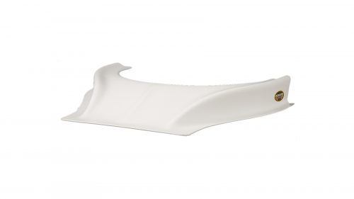 Dominator Racing Products Hood Scoop Stalker 2.5in White Body Panels and Components Hood Cowls and Scoops main image