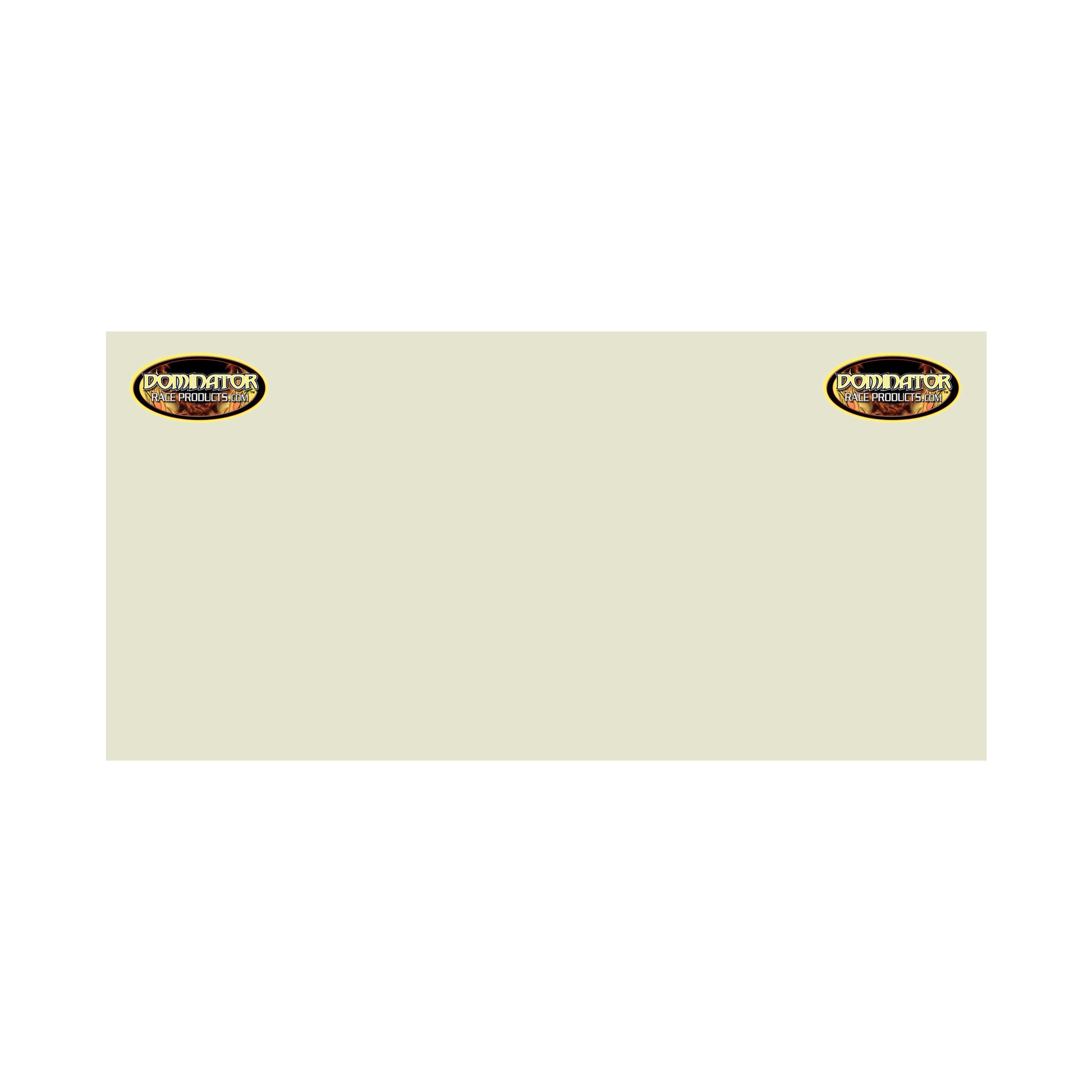 Dominator Racing Products Quarter Panel Mod White  30in x 70in Body Panels and Components Quarter Panels main image