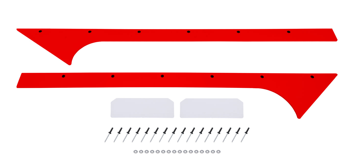 DOMINATOR RACE PRODUCTS Pillar A Pair Late Model Red Exterior Components Body Panels and Components main image