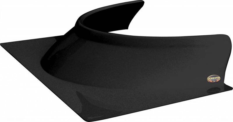 DOMINATOR RACE PRODUCTS Rock Guard Formed 4.5in Tall Gloss Black Exterior Components Body Panels and Components main image