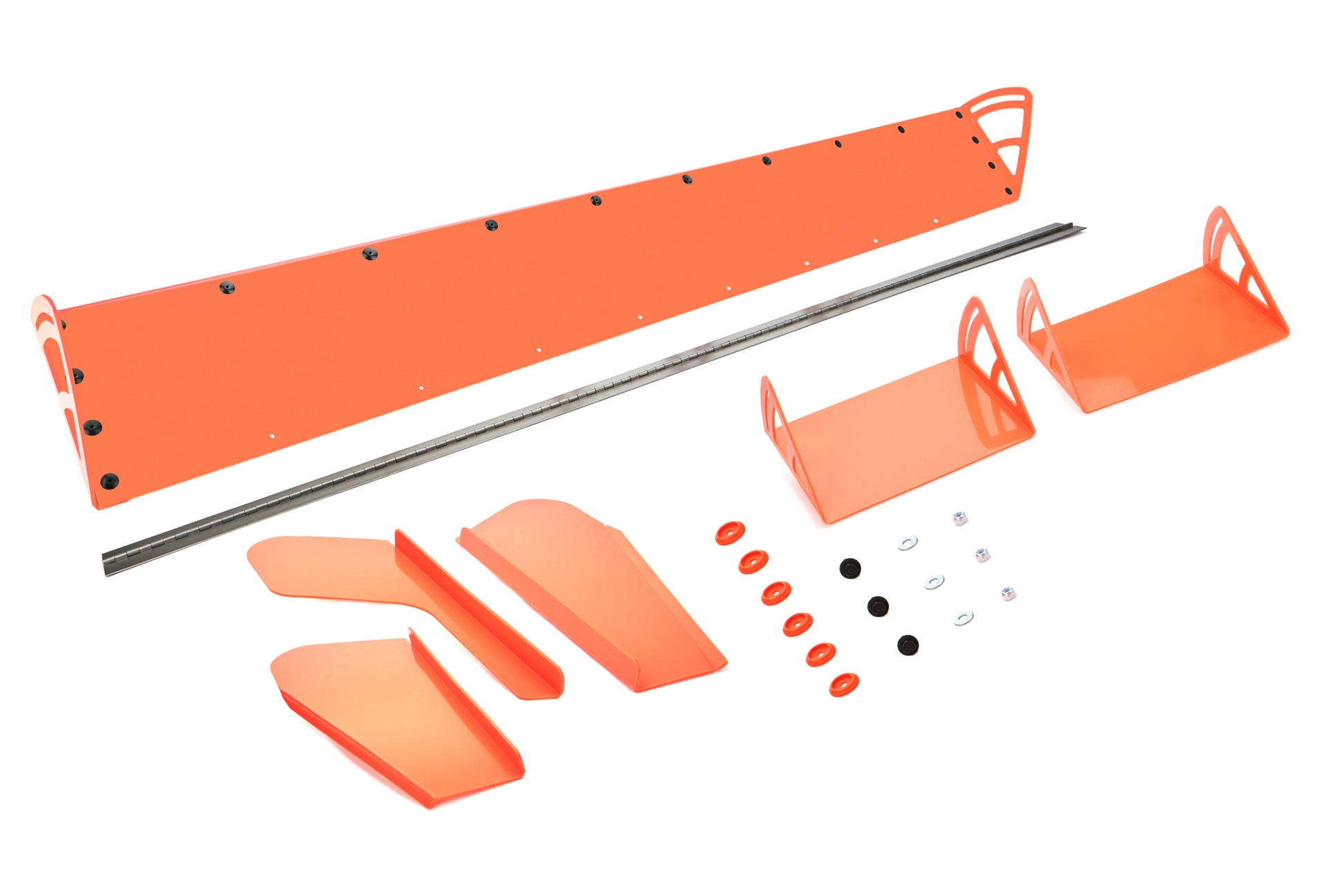 DOMINATOR RACE PRODUCTS Plastic Spoiler 8x72in LM Fluorescent Orange Exterior Components Body Panels and Components main image
