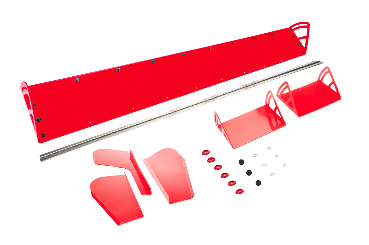Dominator Racing Products Plastic Spoiler 8x72in LM Red Body Panels and Components Wing and Spoilers and Components main image