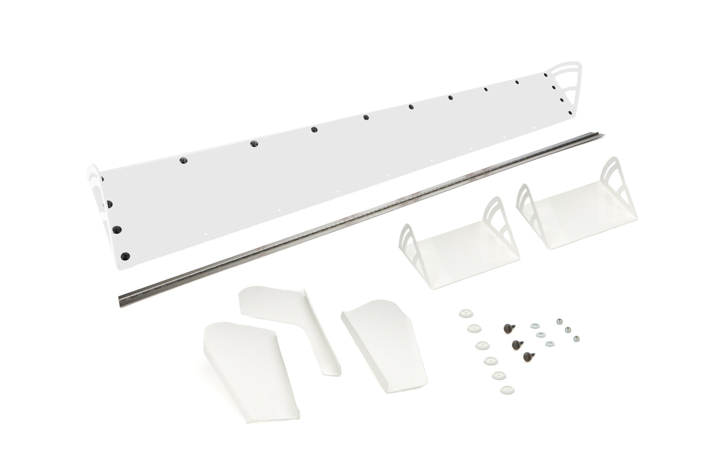 Dominator Racing Products Plastic Spoiler 8x72in LM White Body Panels and Components Wing and Spoilers and Components main image