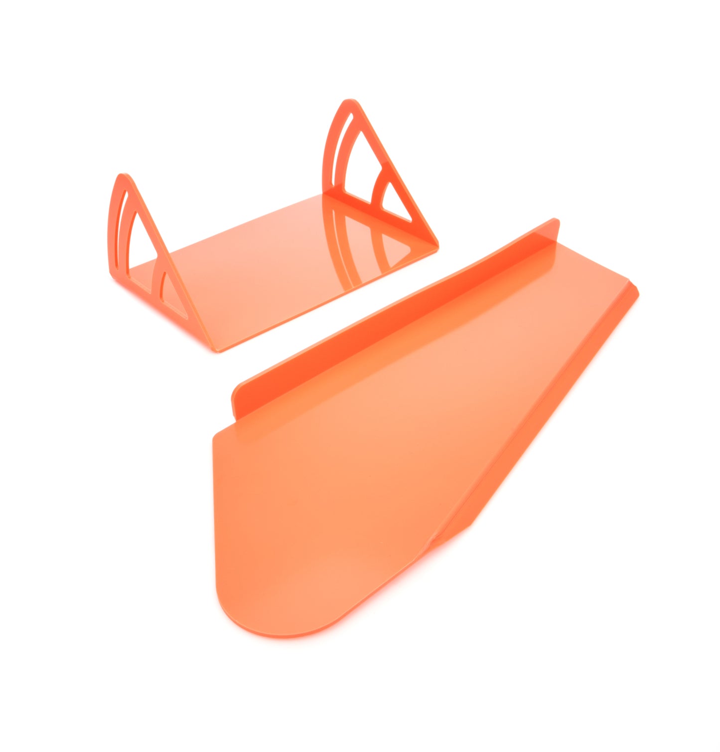 Dominator Racing Products Plastic Spoiler CrushKit Fluorescent Orange Body Panels and Components Wing and Spoilers and Components main image