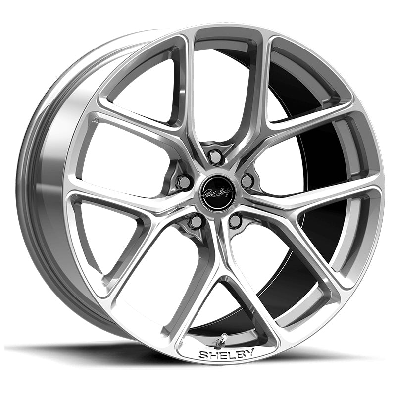 Drake Automotive Group CHROME POWDER (HYPER SIL VER) FRONT AND REAR 20x9 Wheels Wheels main image