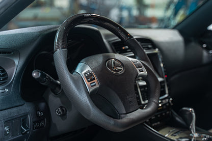 TOM'S Racing Carbon Steering Wheel for Lexus ISF (2008-2014), IS250 / IS350 (2006-2013)