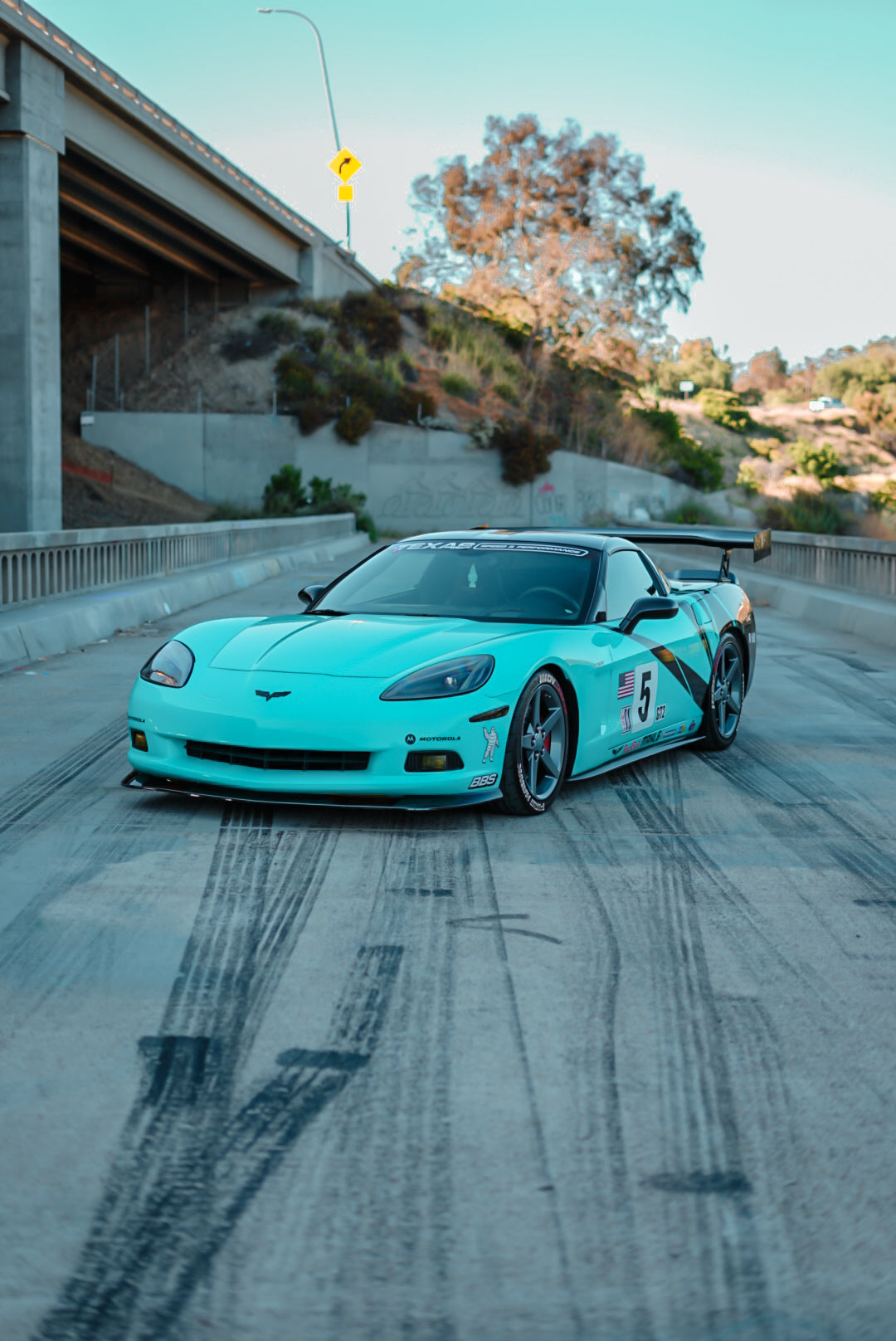 APR Chevrolet Corvette C6 / C6 Z06 GTC500 Carbon Fiber Adjustable Wing