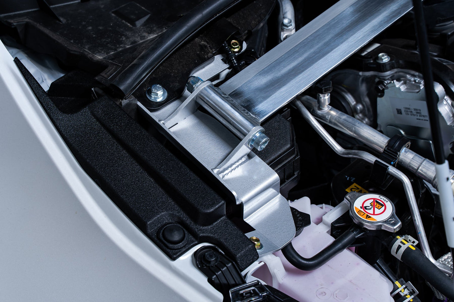 TOM'S Racing Upper Performance Rod (Front) - GR Corolla Hatchback (2023+) / Toyota Corolla Hatchback (2019+) / Corolla Sedan (2020+)