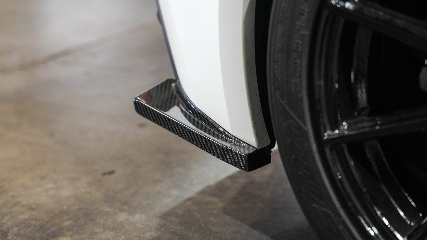 APR Carbon Fiber Toyota GR86/ Subaru BRZ Rear Bumper Skirts 2022+