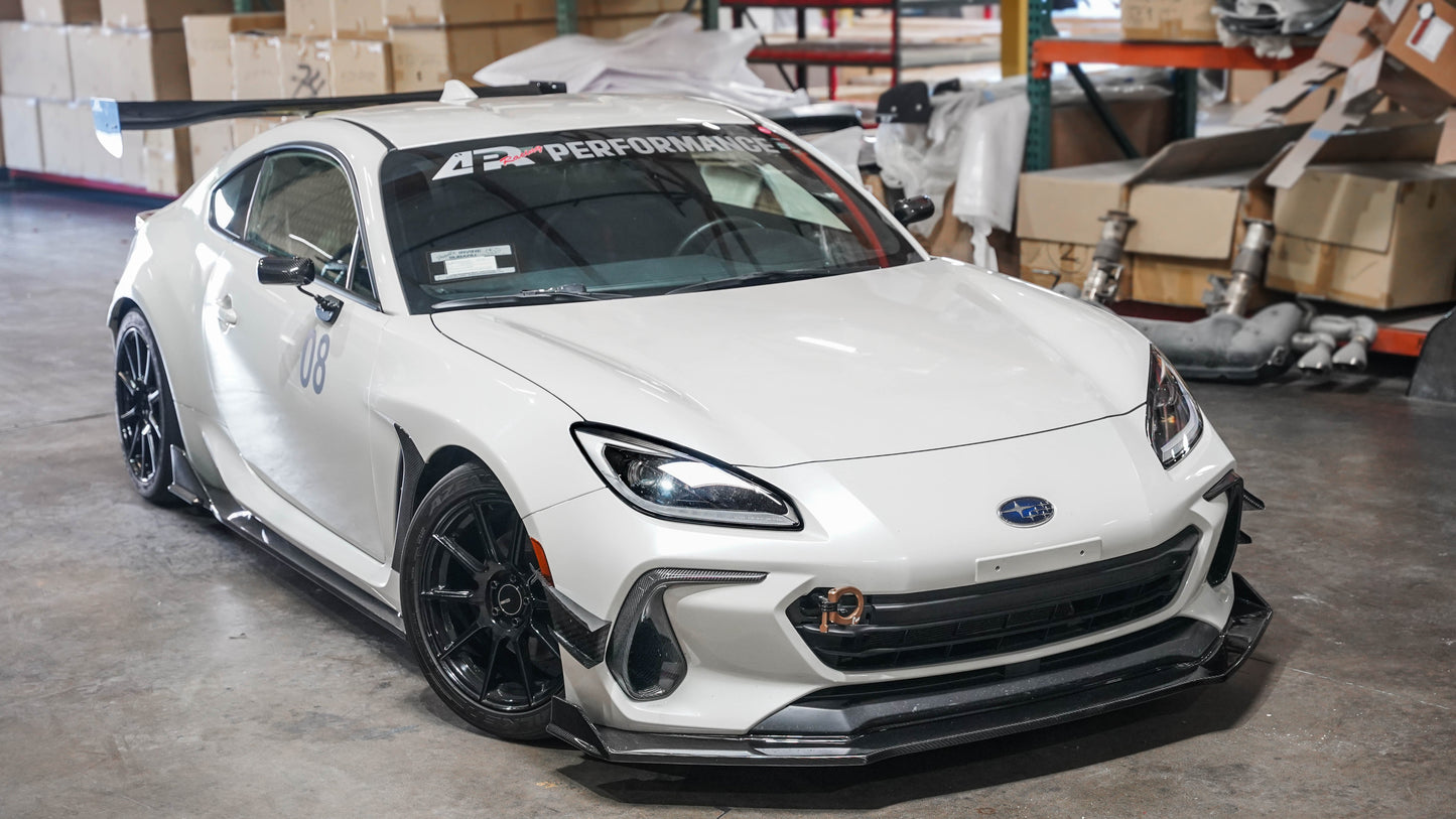 APR Subaru BRZ Carbon Fiber Front Bumper Canard Set 2022+
