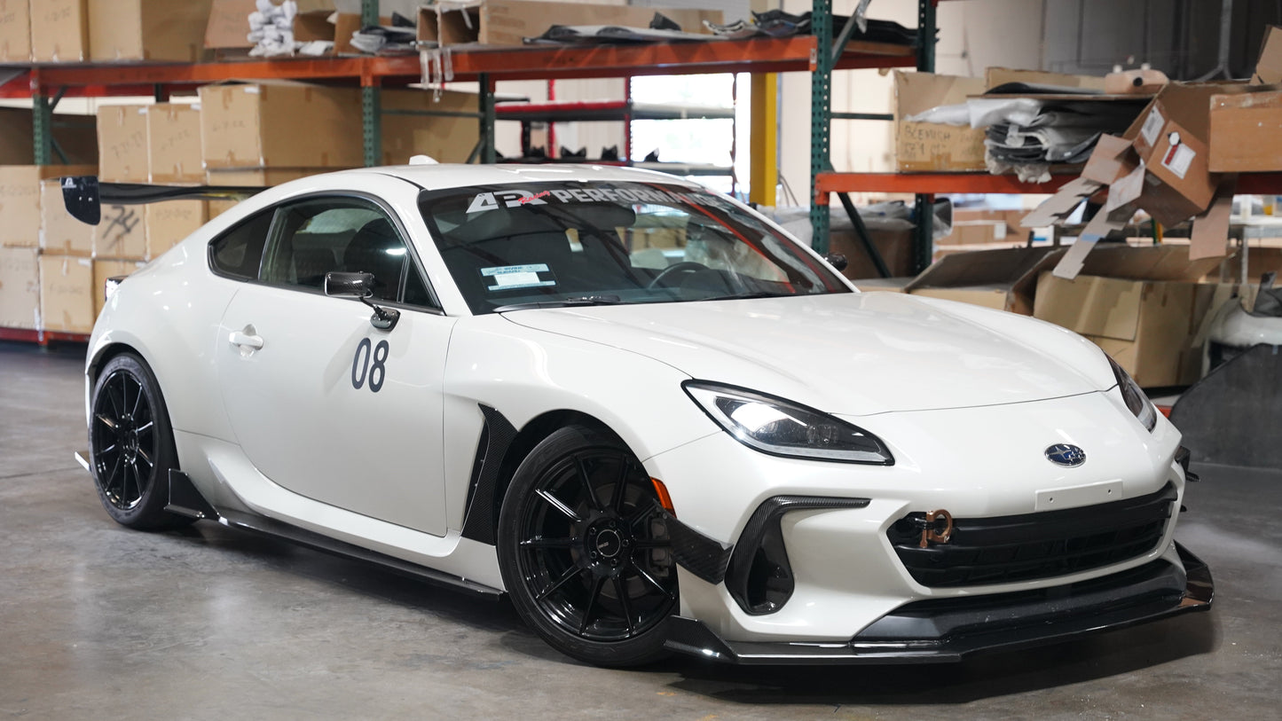 APR Subaru BRZ Carbon Fiber Front Bumper Canard Set 2022+