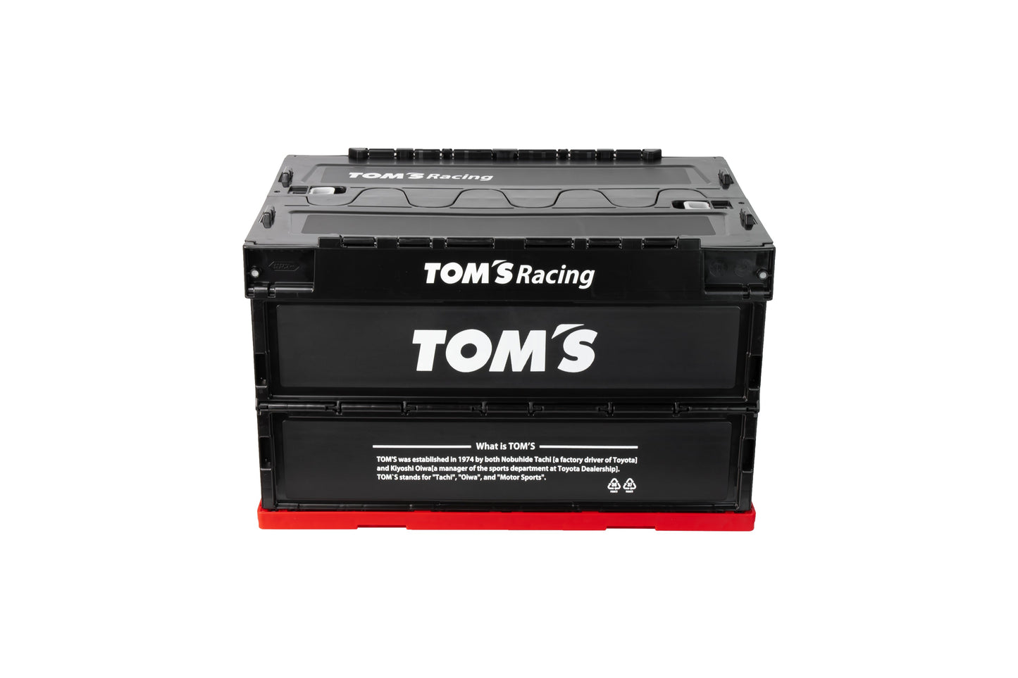 TOM'S Racing Tote Container Box (Large-50L)