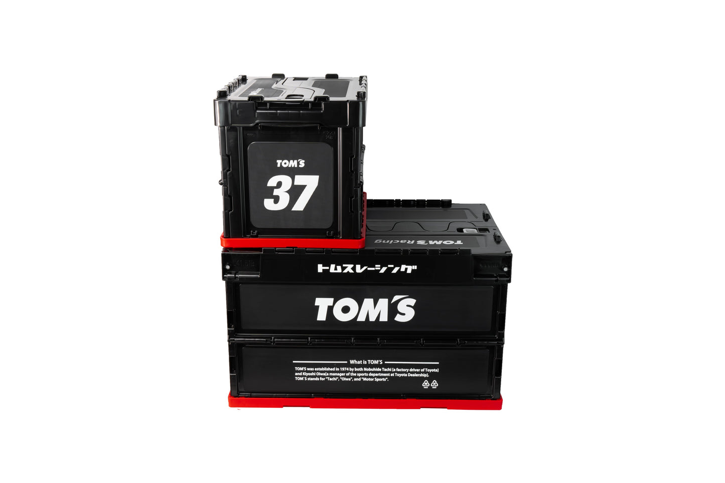 TOM'S Racing Tote Container Box (Large-50L)