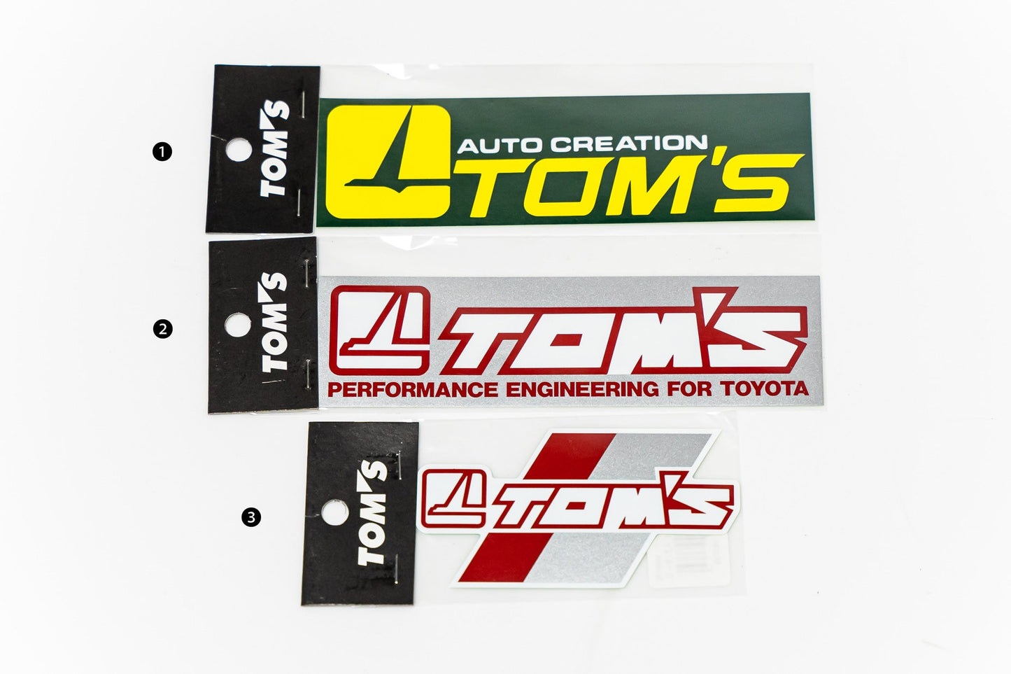 TOM'S Racing Legend Sticker