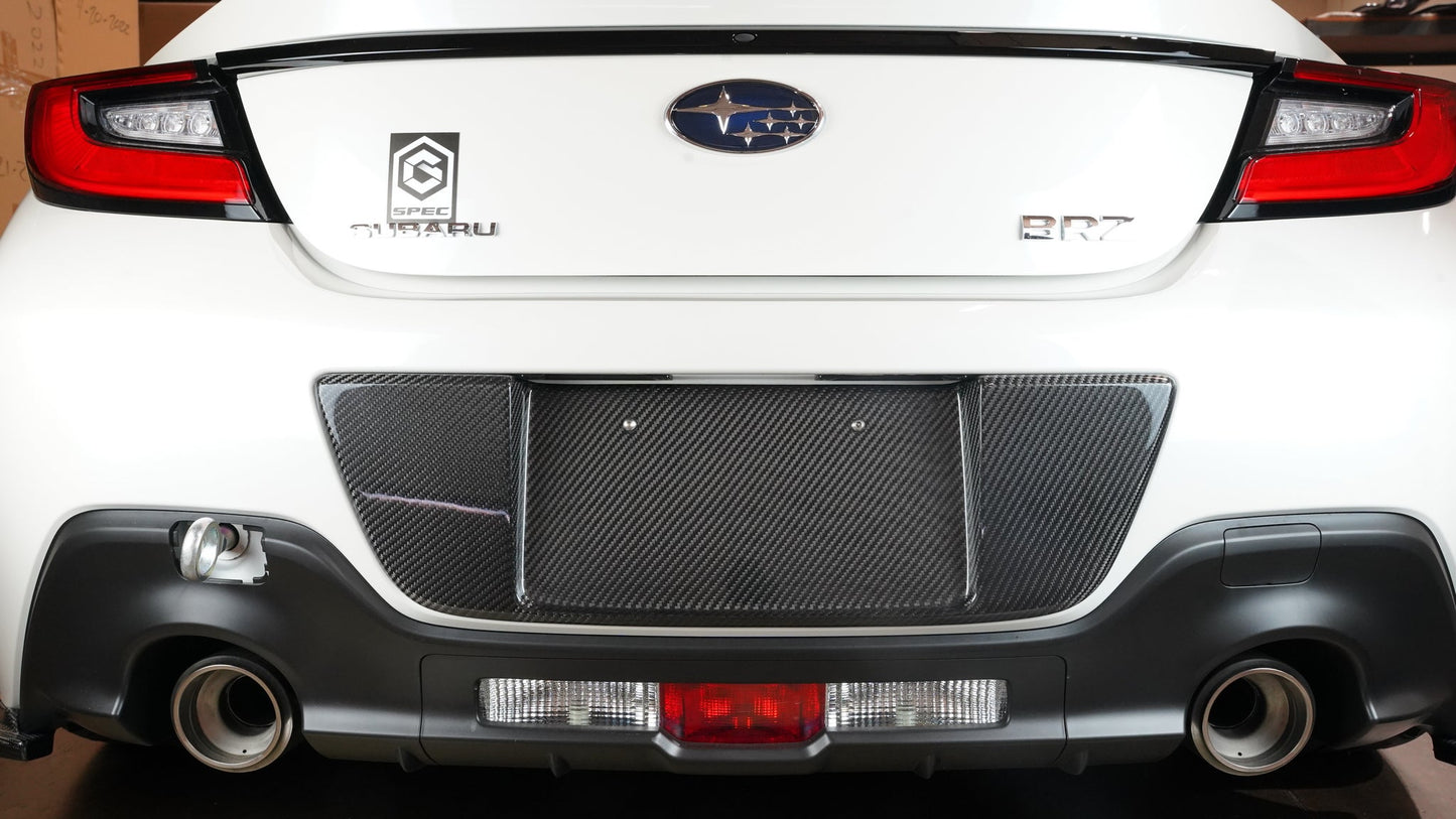 APR Carbon Fiber Toyota GR86/ Subaru BRZ License Plate Frame 2022+