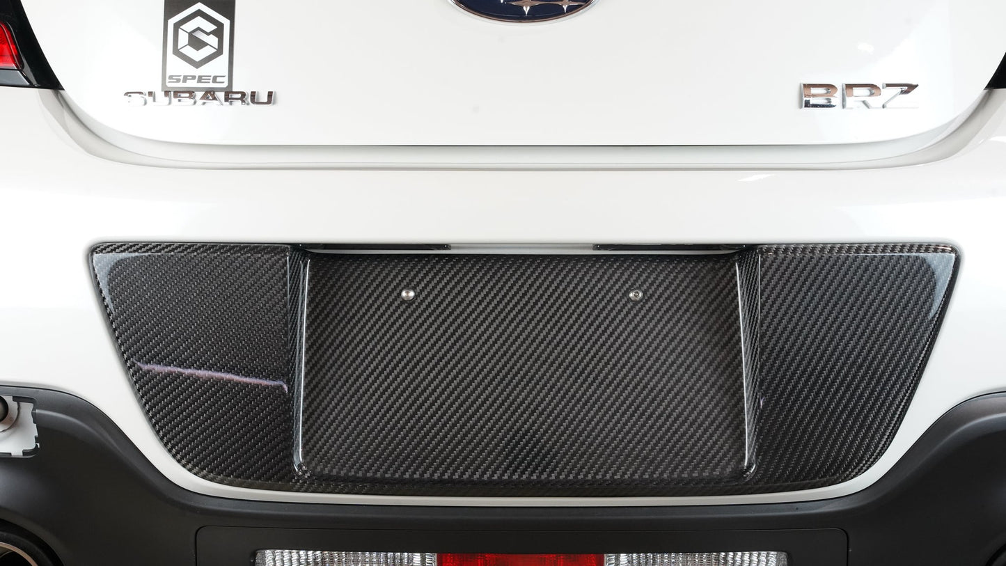 APR Carbon Fiber Toyota GR86/ Subaru BRZ License Plate Frame 2022+