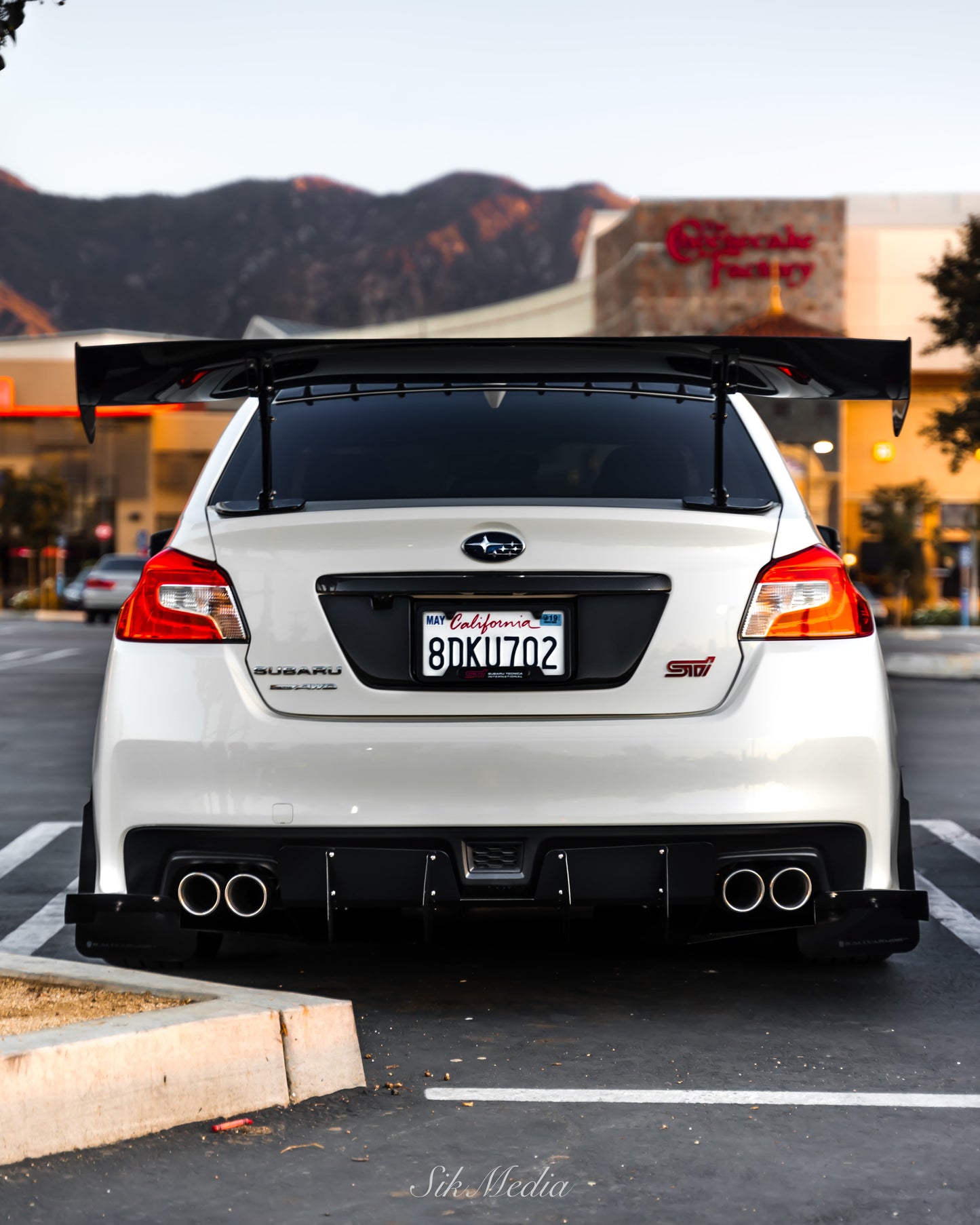APR Carbon Fiber Subaru WRX/ STI Trunk Garnish 2015-2021