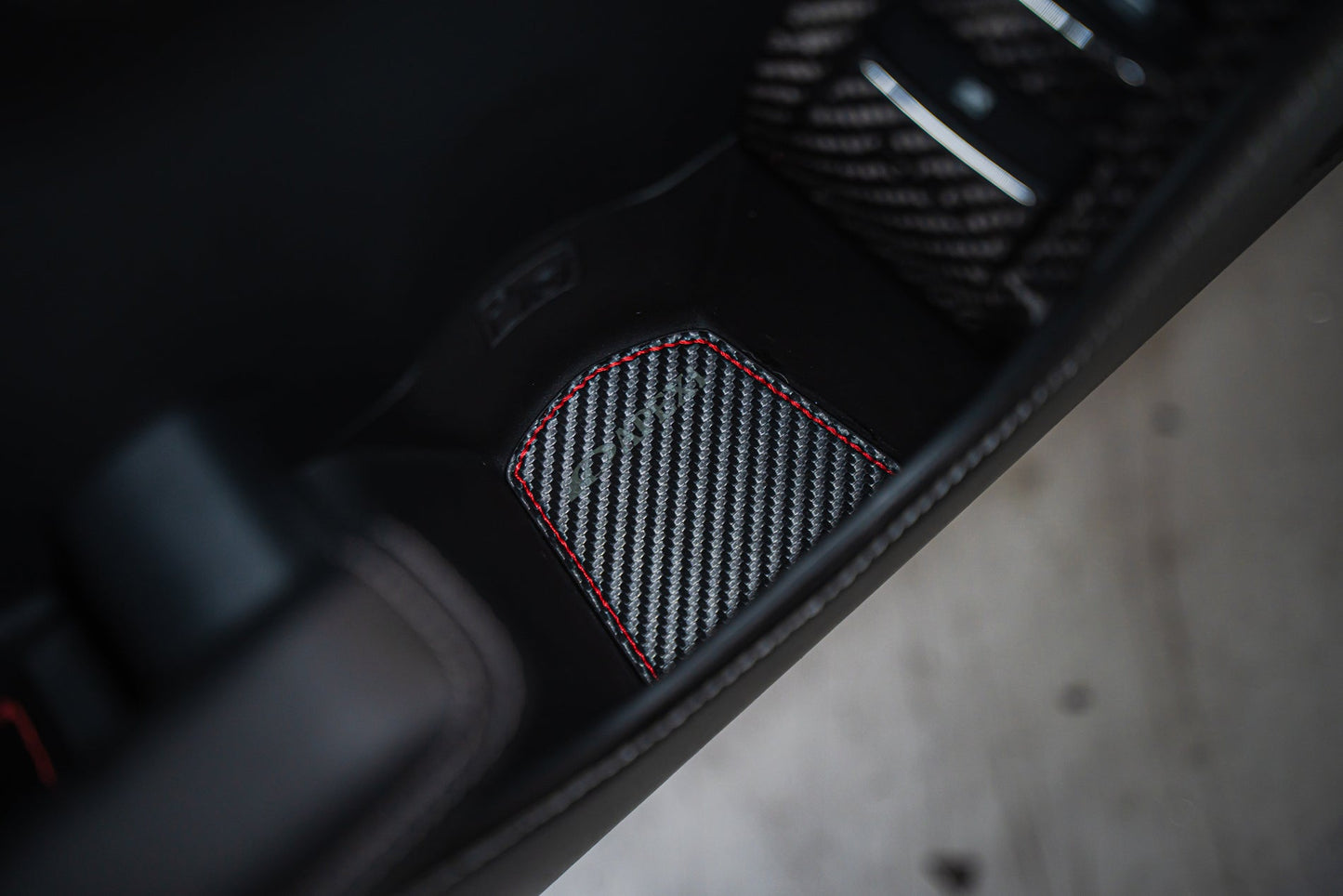 APEXi A'PEXi - Carbon Style Leather Mat - Toyota GR86 / Subaru BRZ (2022+)